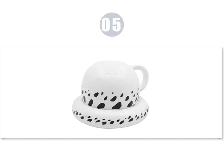 One Piece Anime Ceramic Mug — Chopper, D. Law & Three Brothers Hat Coffee Cup Christmas Gift