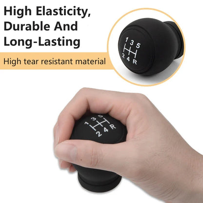 Universal Silicone Gear Shift Knob Cover – Dustproof, Waterproof, Nonslip Manual Shifter Protector