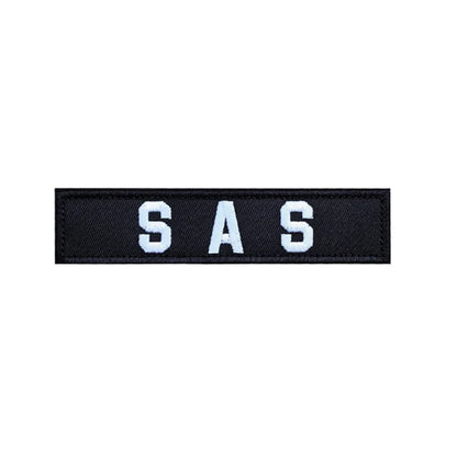 England Flag Embroidered Arm Badge – SAS Special Air Service Hook & Loop Patch, Task Force 141 Tactical Cloth Emblem Stickers