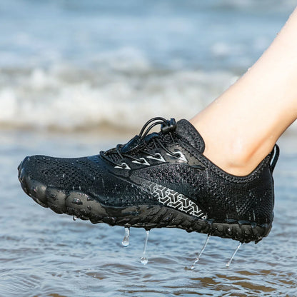 Men & Women Minimalist Trail Running Shoes — Barefoot Wide Fitness Gym Sneakers Low Drop Athletic