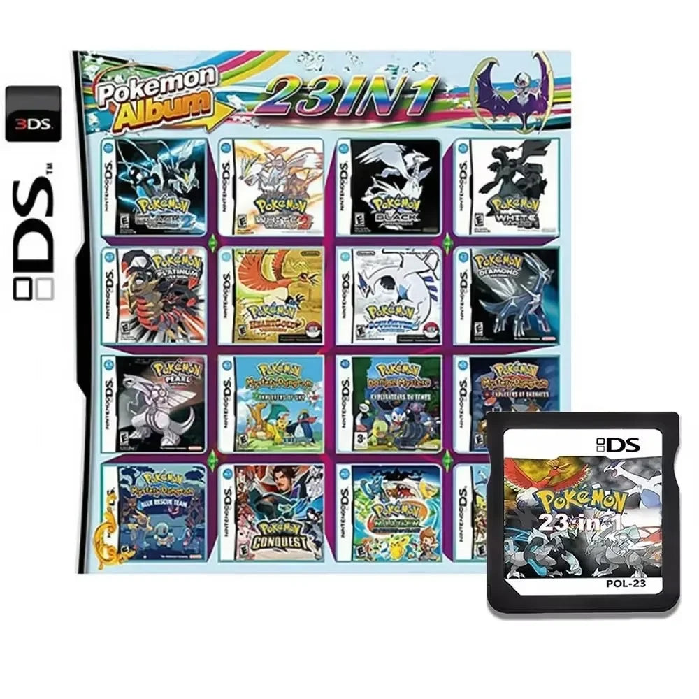 4300-in-1 Multi Game R4 Cartridge Card – High Capacity Video Game Compilation for DS, NDS, 3DS & NDSL Handheld Console Player Card