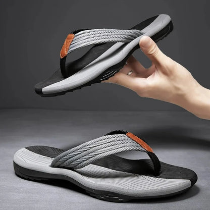 Men’s Summer Flip Flops – Comfortable Non-Slip Casual Slides & Beach Sandals