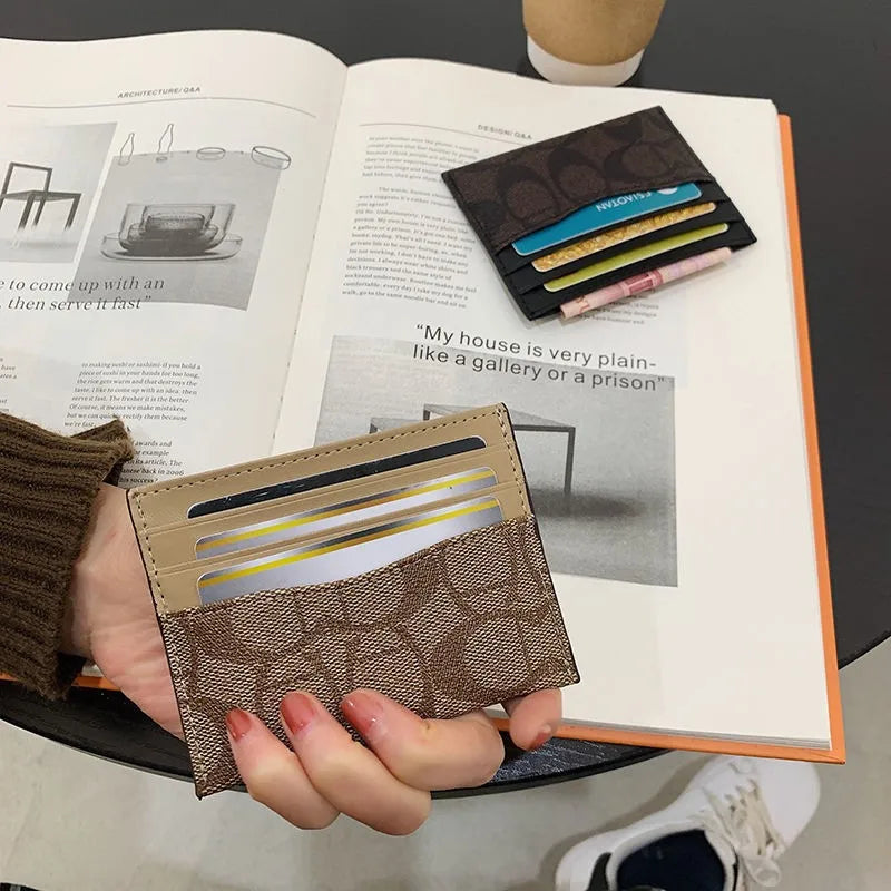 Luxury Women's Wallet - Multi-Function PU Leather Card Holder, Small Short Purse
