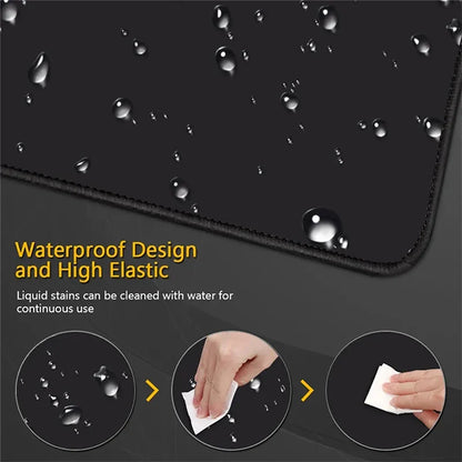 XXL Anime Gaming Mouse Pad – Extended 900x400 Keyboard Rug for PC, Laptop, Pokémon Desk Mat, Best Gift Idea