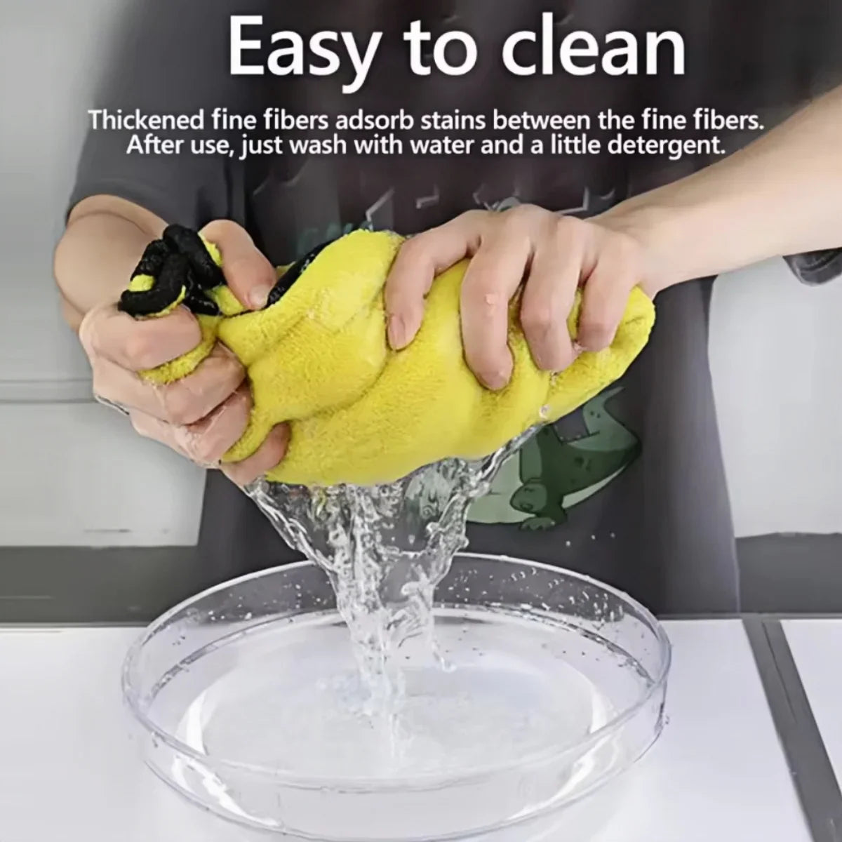 Car Nano Microfiber Cleaning Cloth Set (3–30pcs) – Ultra Soft Coral Fleece Towels for Car Wash, Detailing & Home Cleaning Use