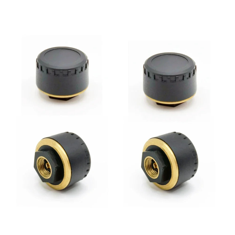 Car TPMS Bluetooth 5.0 Tire Pressure Monitoring System – Motorcycle & Car Tyre Sensor with iOS/Android App Display