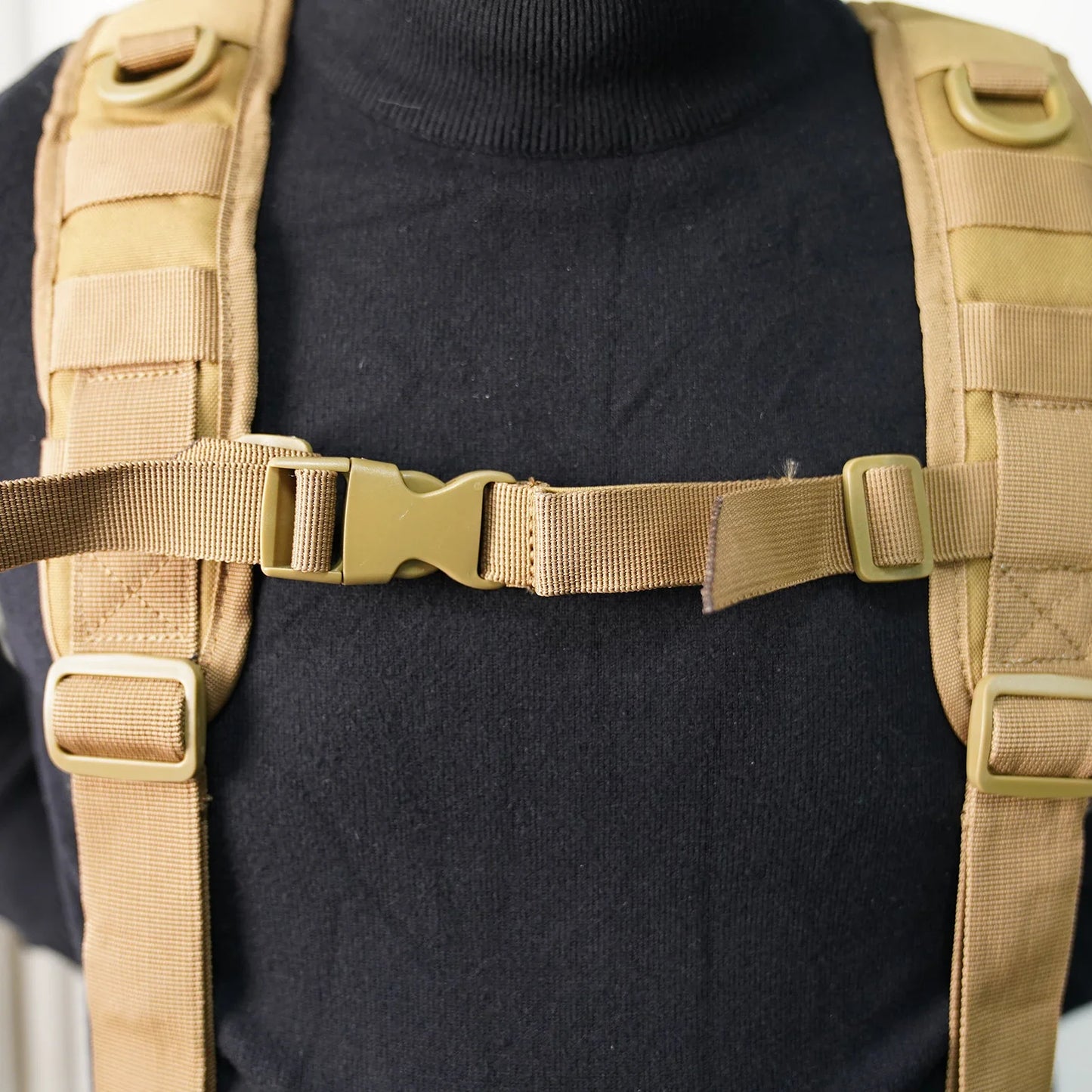 Tactical Police Suspenders — Adjustable Duty Belt Harness with 4 Tool Belt Loops for Law Enforcement