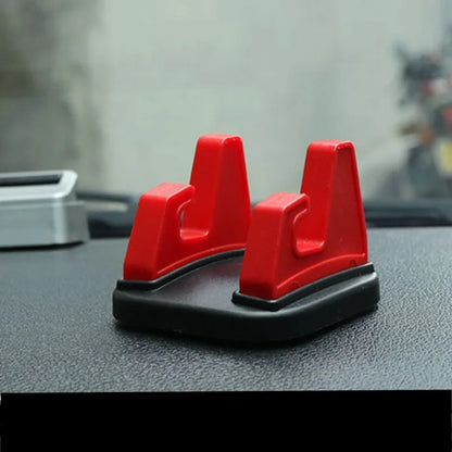 360 Degree Rotatable Car Phone Holder - Stick to Dashboard Silicone Bracket, Stable GPS Stand, Dashboard Phone Support