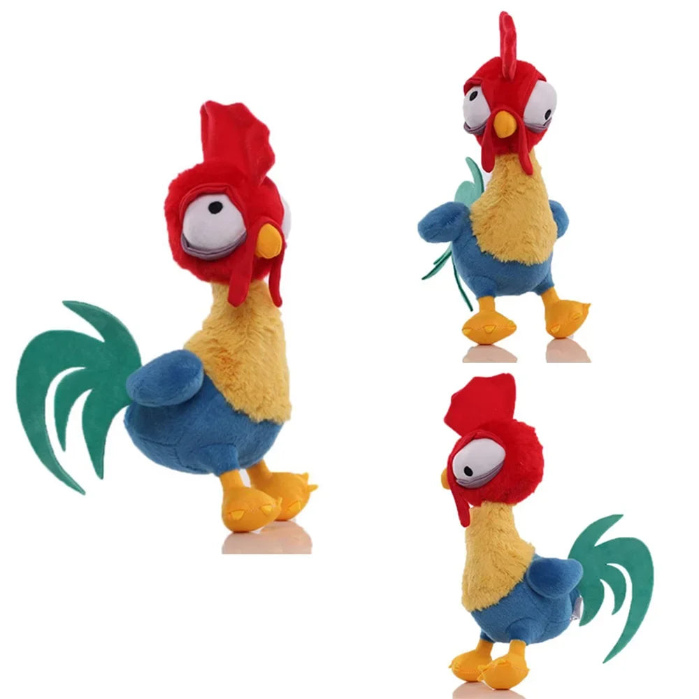 Kawaii Moana Plush Toy Set - Cute Pig & Rooster Stuffed Animals for Kids Birthday Gift and Home Decor