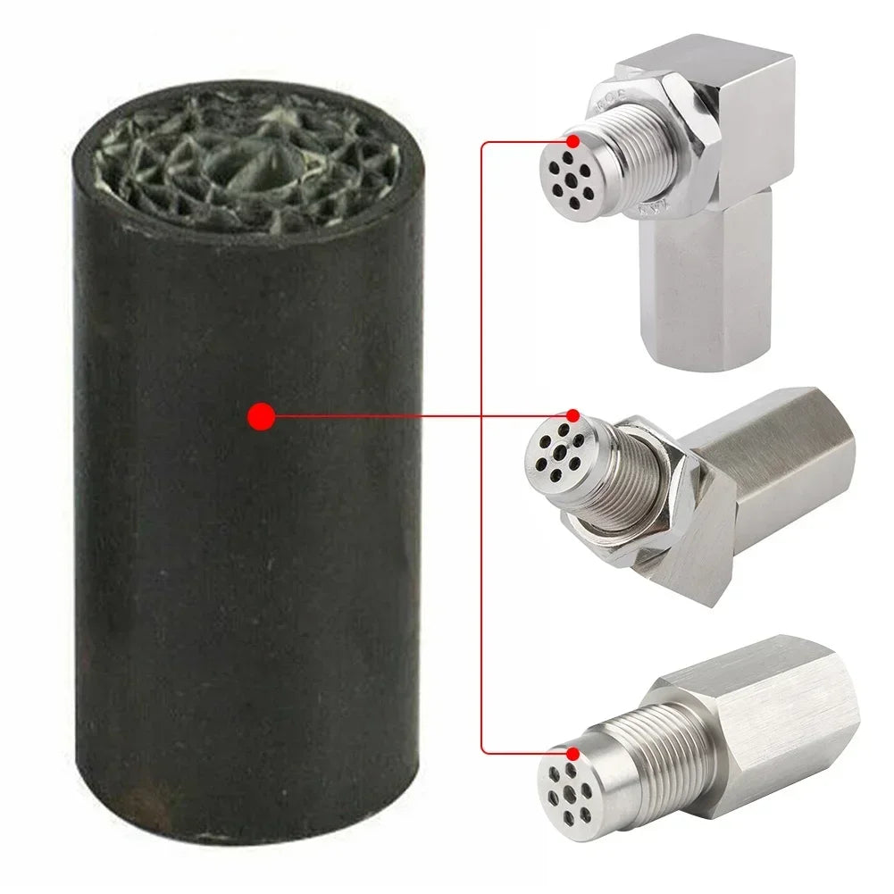 Oxygen Sensor Accessories – Miniature Catalytic Converter for Check Engine Light, Car & Automobile Parts Access
