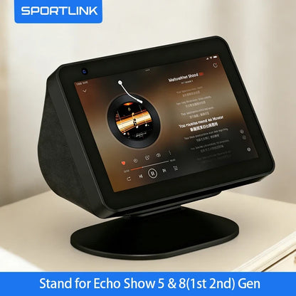 Adjustable Echo Show Stand - Ergonomic Anti-Slip Display Holder for Echo Show 5 & 8 1st/2nd Gen