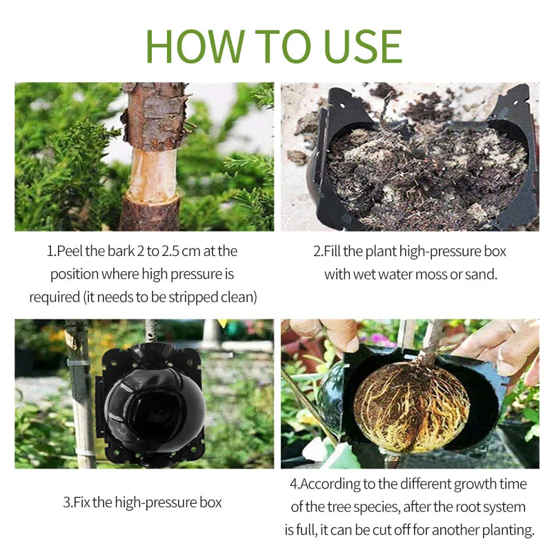 Reusable Plant Rooting Ball: Nursery Ball for Sapling Propagation, Grafting, and Breeding - Home Gardening Accessories