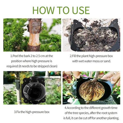 Reusable Plant Rooting Ball: Nursery Ball for Sapling Propagation, Grafting, and Breeding - Home Gardening Accessories