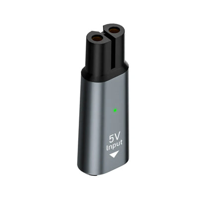 YUKU 5V Type-C Shaver Adapter – Charging Converter for Philips Norelco OneBlade QP2724 QP2834 QP4530 QP1924 QP1324 Series