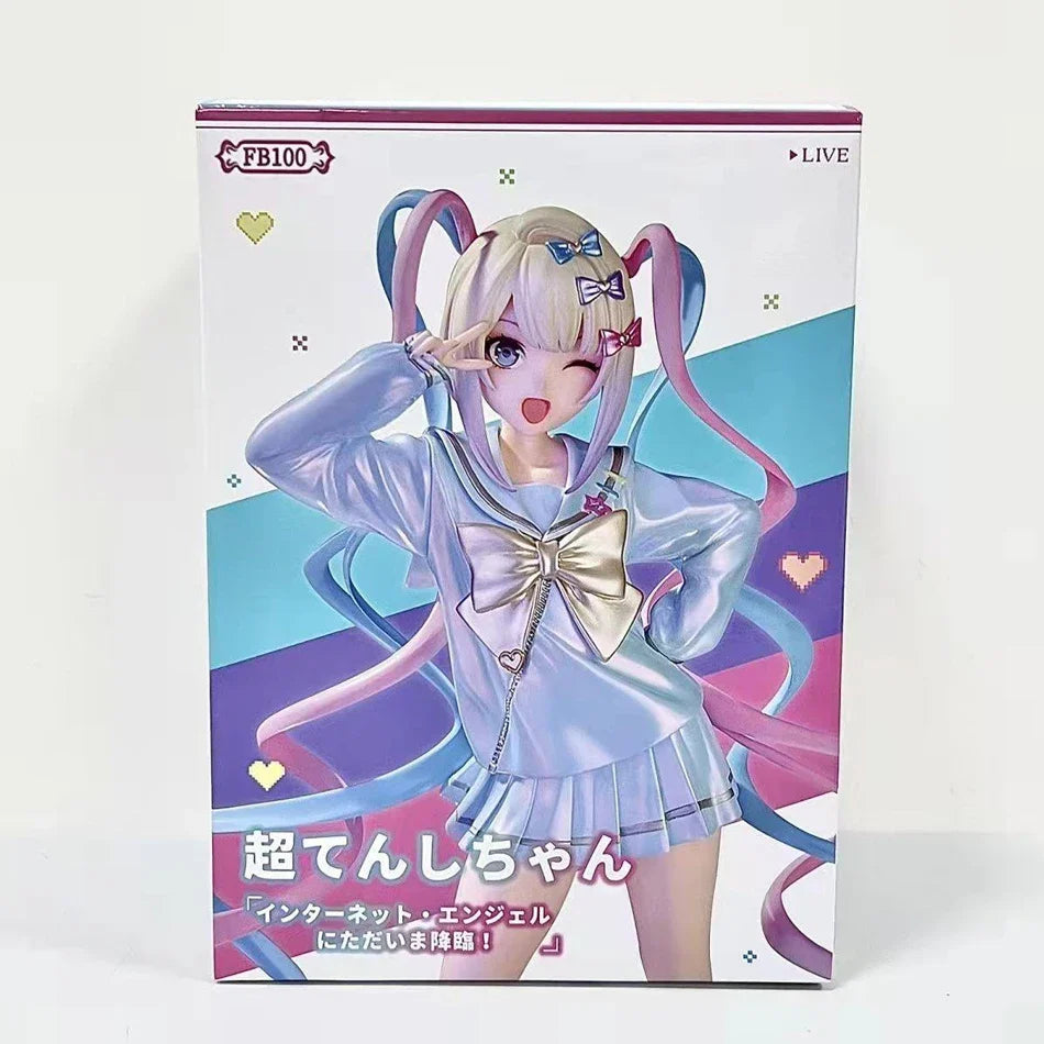 Needy Girl Overdose Anime Figure with Cat – PVC Collectible Action Toy for Birthday Gifts
