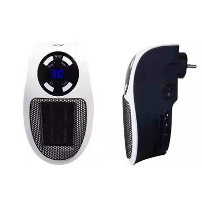 Winter Bliss: Portable Wall Plug-in Heater - 500W of Cozy Radiance with Remote Control Magic!