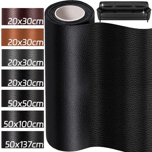 Self-Adhesive Leather Repair Tape - Cuttable Patch for Sofas, Furniture & Car Seats