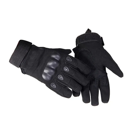 Tactical Military Gloves – Anti-Slip Combat & Shooting Gloves for Men, All Finger Design for Bicycle & Outdoor Use
