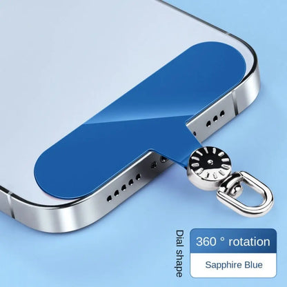 360° Rotatable Anti-Lost Phone Lanyard Tether Tabs – Mobile Phone Replacement Pad Strap Gasket Hanging Attachment Connector