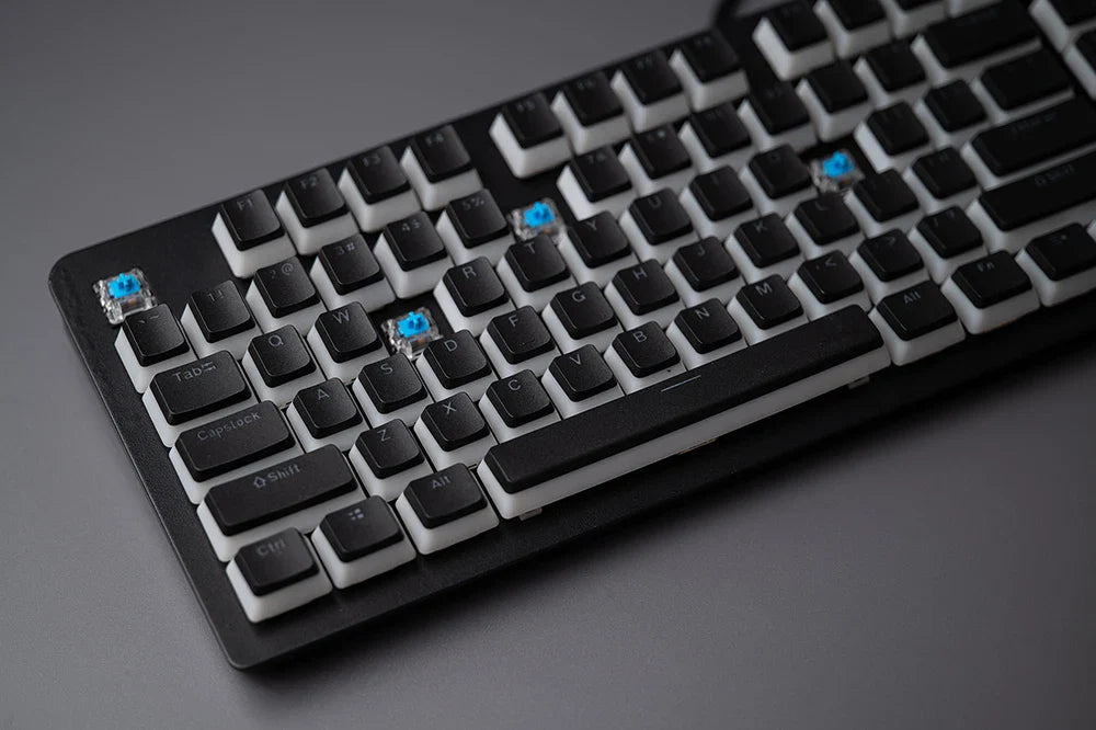 Retro Gamepad Keycap 6.25u Spacebar – Artisan ABS Keycap for MX Switches, Black & White for Mechanical Gaming Keyboards