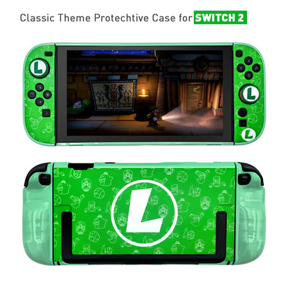 Hard Shell Protective Case for NS Switch 2 — Dockable Thin Cover Skin Game Console Accessory