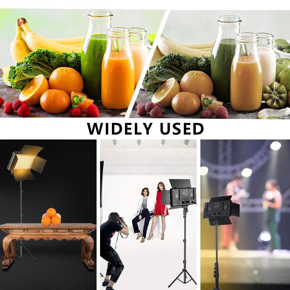 Nagnahz U800 LED Photo Studio Light - Portable Lighting for TikTok, YouTube, Gaming, and Live Video Recording