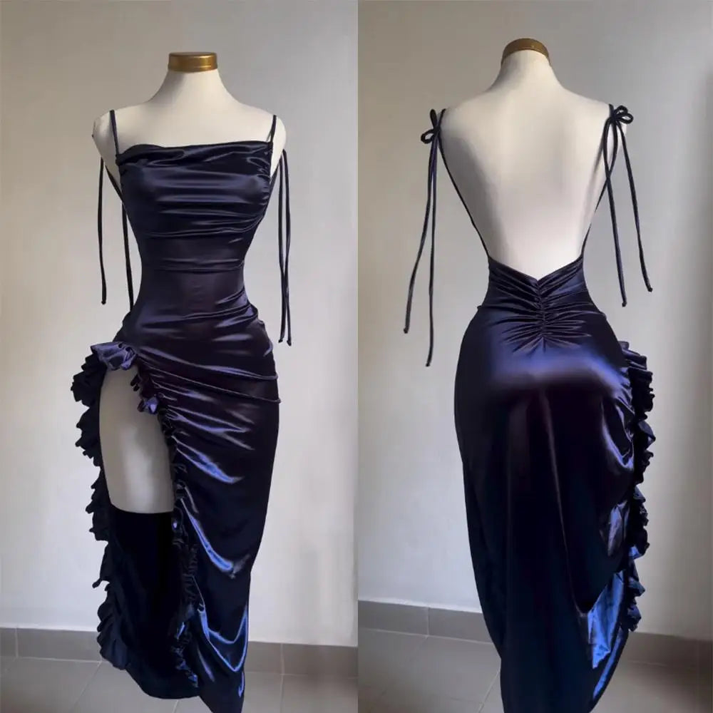 2024 Europe & US Y2K Sexy Halter Dress - Summer Cross-Border Senior Style Spice Girl Dress