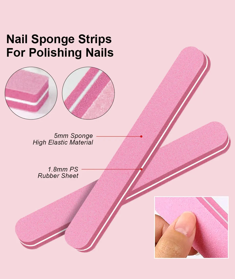 Nail Acrylic Powder and Liquid Monomer Kit – Crystal Nail Glitter, 3D Nail Tips, Carving Tools for Nail Art Decoration
