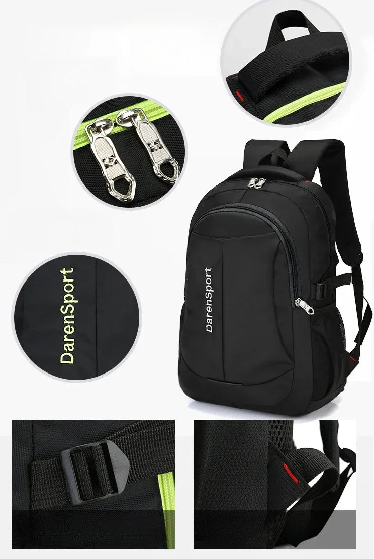 Oxford Shoulder Backpack – Fashionable Lightweight Waterproof Laptop Rucksack, Large Capacity School Bag for Students