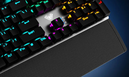AULA F2088 Mechanical Gaming Keyboard – 104 Keys, Anti-Ghosting, Brown/Blue Switch, Wired RGB Backlit for PC & Laptop