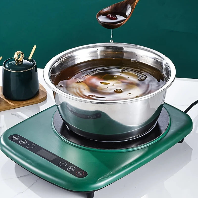 3-Piece Stainless Steel Strainer & Mixing Bowl Set – Multifunctional Fruit & Vegetable Washer and Slicer