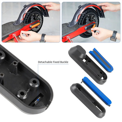 Electric Scooter Wheel Cover Hub Cap with Reflective Stickers for Xiaomi Mi 1S Pro 2 M365 - Protective Shells and Accessories