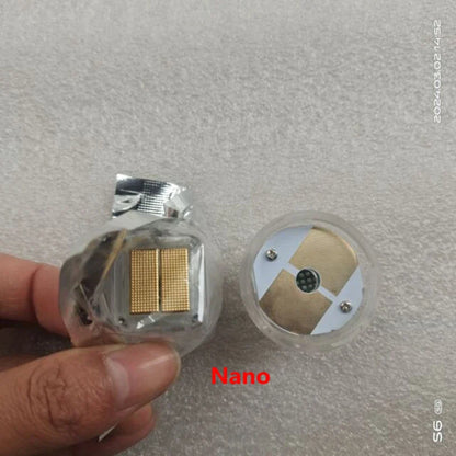 Disposable Fractional RF Cartridge Accessory, Gold-Plated 10/25/64 Pins Nano Cartridge for RF Machine, Anti-Stretch Marks Treatment