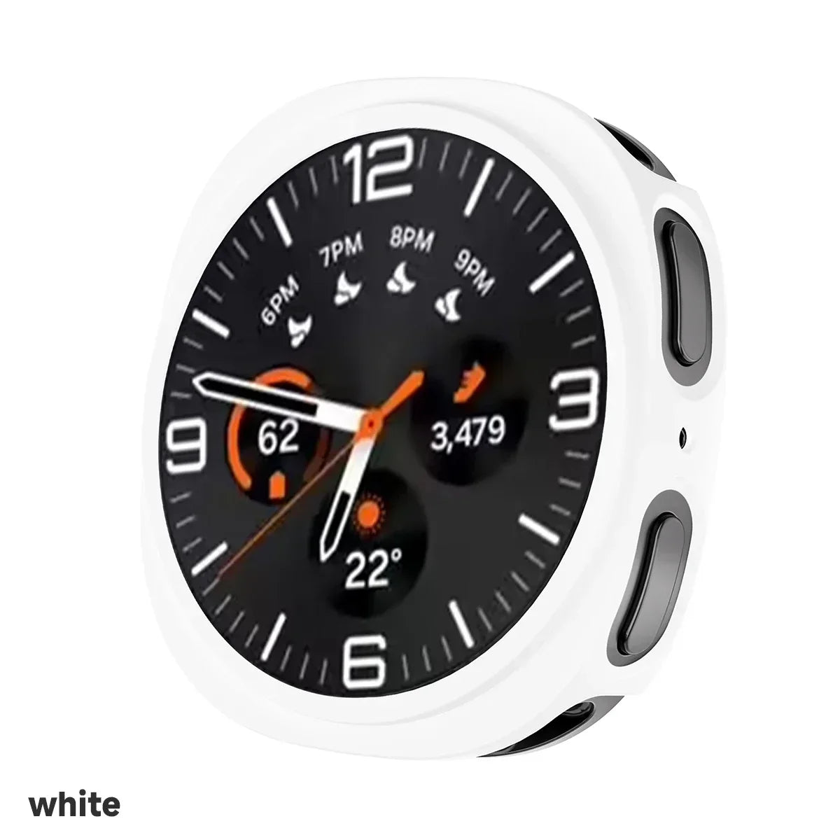 Samsung Galaxy Watch 8 Screen Protector Case – Full Coverage Tempered Glass & Scratch-Resistant Bumper Cover for 40mm/44mm Watch 8