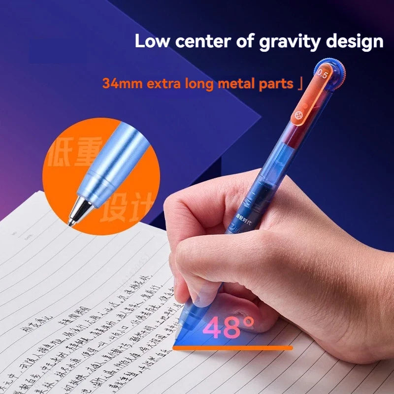Rotating Gears Gel Pen - Cute Creative Smooth Grip Pen for School & Office