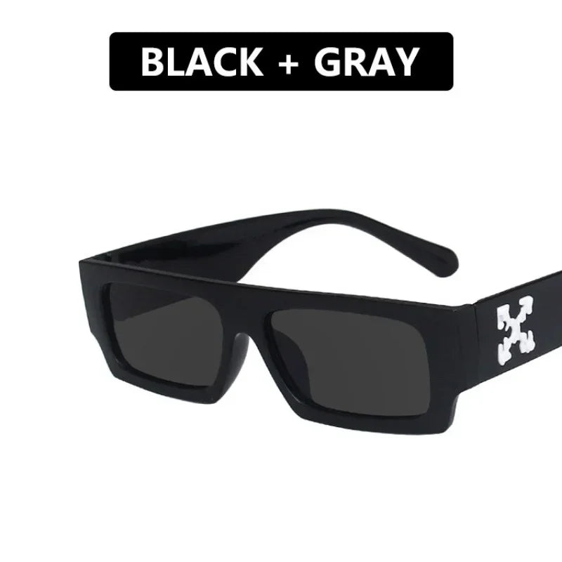 2024 Trendy X Printed Small Frame Sunglasses — European & American Style for Men & Women