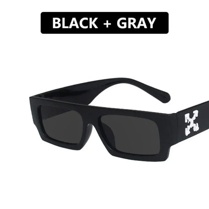 2024 Trendy X Printed Small Frame Sunglasses — European & American Style for Men & Women