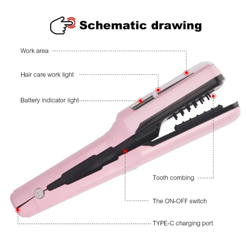 Professional Multifunctional Hair Trimmer — Rechargeable Cordless Clipper for Smooth Hair