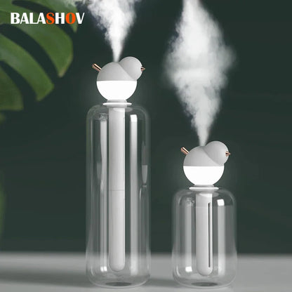 USB Portable Air Humidifier with LED – Silent Aroma Diffuser & Mist Maker for Car, Home, Office, Detachable Design