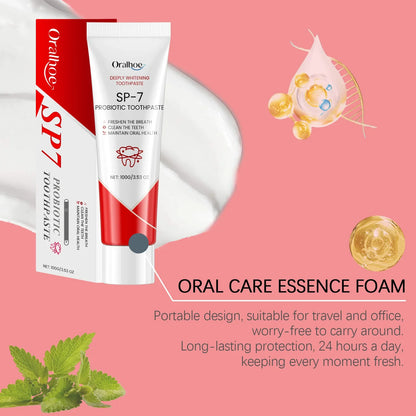120g SP-7 Probiotic Toothpaste – Whitening, Stain Removal & Fresh Breath Oral Care