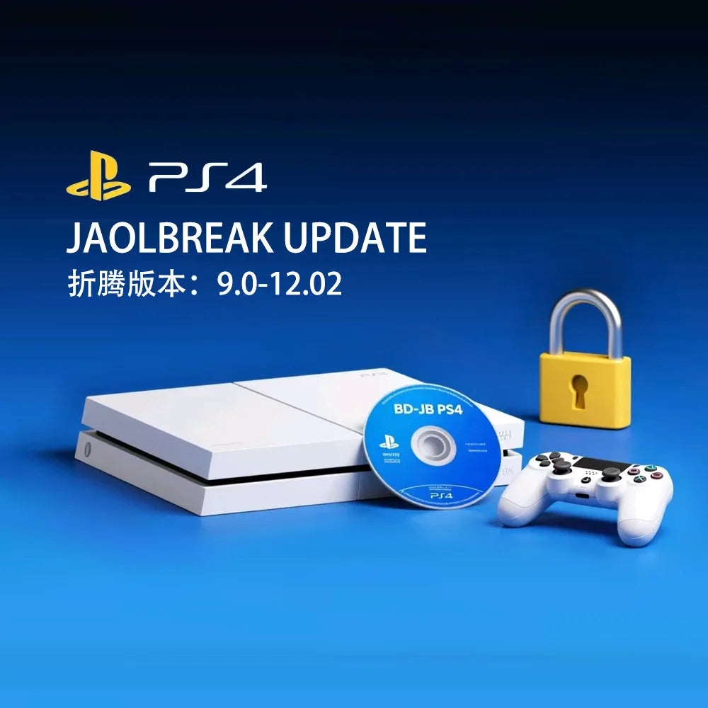 Ultimate PS4 Jailbreak Gold Disc — Bootable Payload for Firmware 9.0–12.0, Homebrew & Backup Games