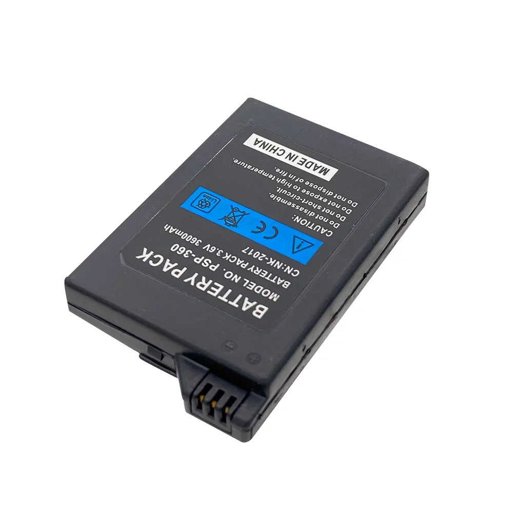 10PCS 3.6V 2400mAh Li-ion Rechargeable Battery for Sony PSP2000/3000