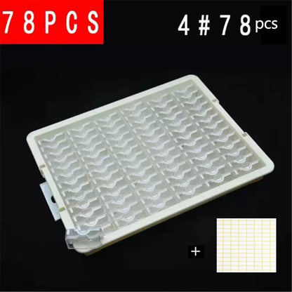 HUACAN Diamond Painting Tool Accessories – Plaid Jewelry Drill Transparent Storage Box for Diamond Embroidery