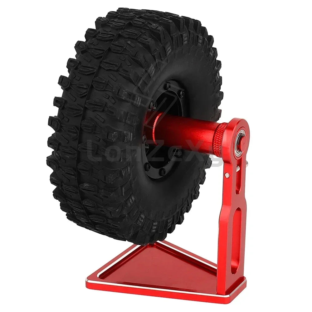 Metal Alloy Hex Wheel Tire Balancer Tool – 12mm & 17mm for 1/10, 1/8, 1/7 RC Car Tires, Dynamic Balance Support Base Upgrade