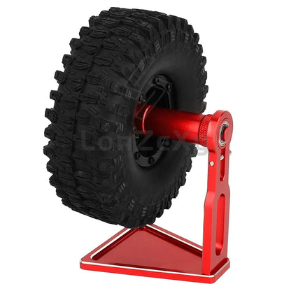 Metal Alloy Hex Wheel Tire Balancer Tool – 12mm & 17mm for 1/10, 1/8, 1/7 RC Car Tires, Dynamic Balance Support Base Upgrade