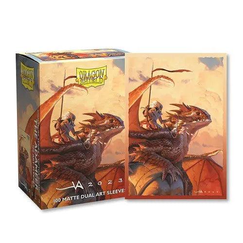 100pcs Dragon Shield Brushed Art Card Sleeves – 66x91mm Tournament Protector for PKM & PTCG Cards