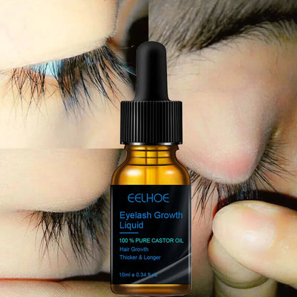 Fast Eyelash Growth Serum – Natural Thick Eyebrow & Eyelash Treatment, Darkening & Traceless Eye Care Lotion