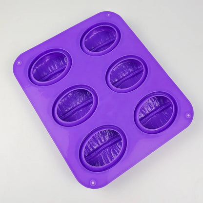 Coffee Bean Silicone Mold – DIY Handmade Soap, Fondant, Chocolate & Mousse Cake Decorating Tool