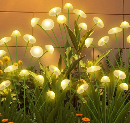 6-Head Solar LED Jellyfish Sway Lights – Waterproof Outdoor Garden Pathway Decor for Patio, Balcony & Yard