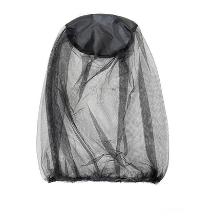 Outdoor Mosquito Net Hat - Breathable Head Face Mesh Cover for Fishing Travel & Camping